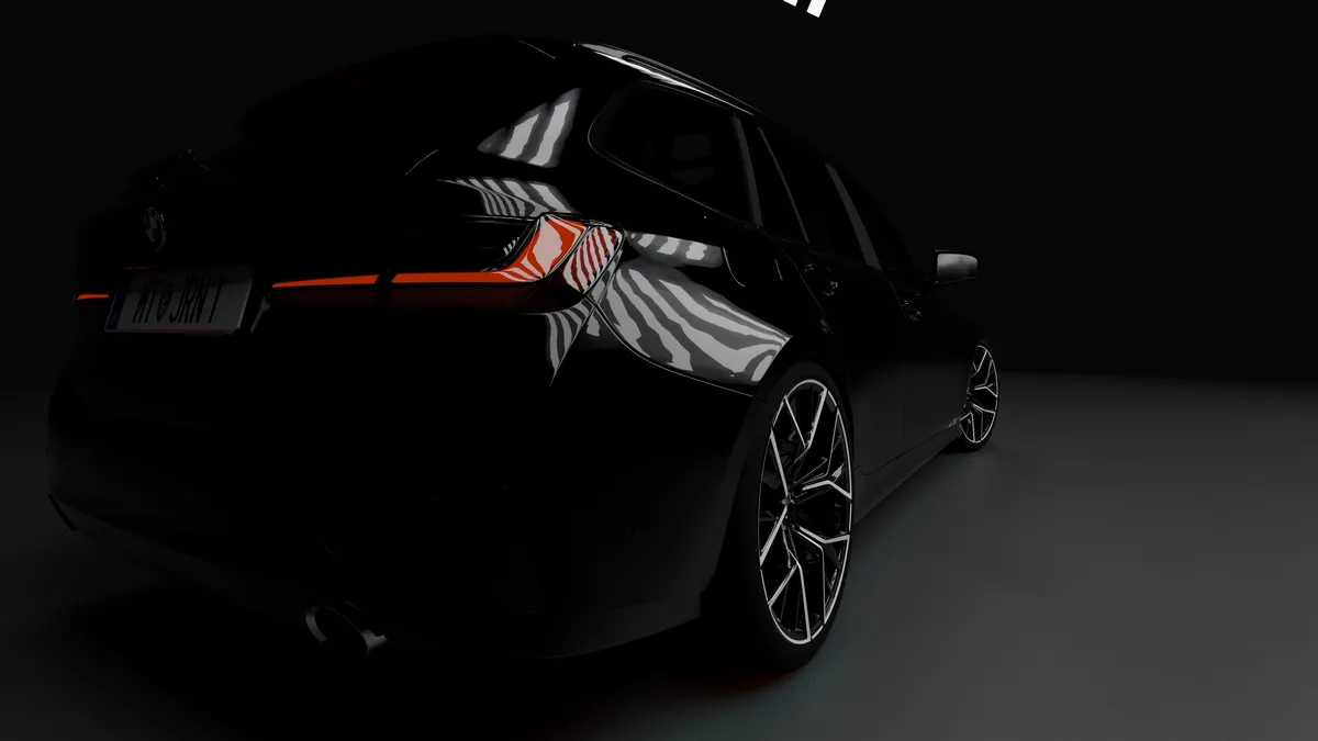BMW Studio-Rendering